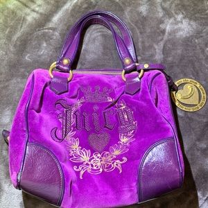 Juicy Couture purple handbag